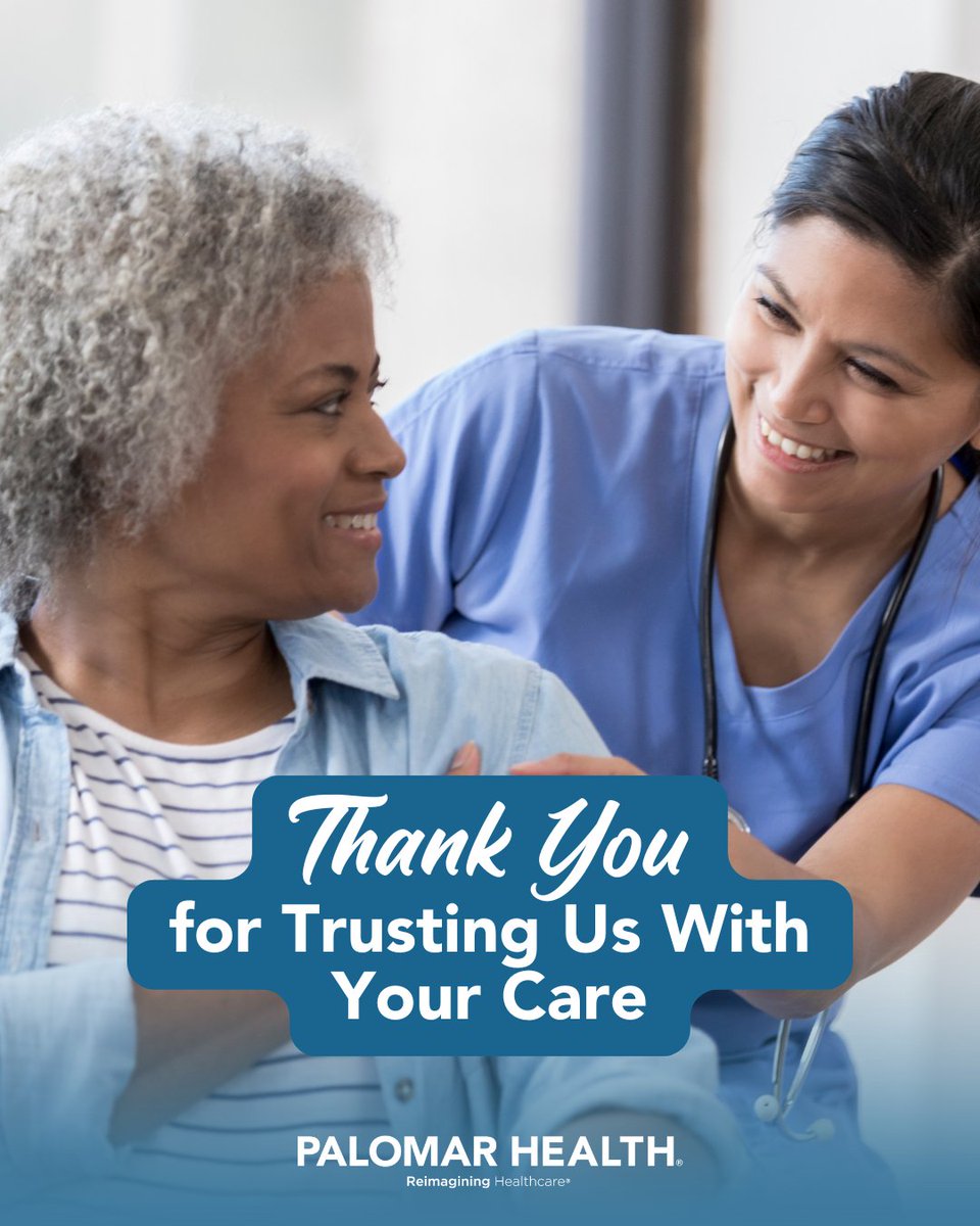 Palomar Health tweet media