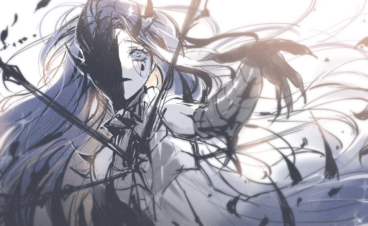 「 Knight of Despair. 」 tweet media