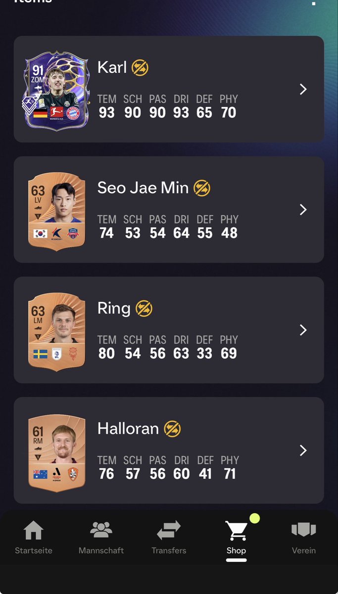 macfinke's tweet image. Do your Daily Packs!!#FC26 #bpm #packluck #FutureStars #karl #packopening