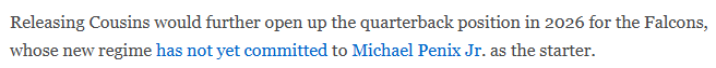 Cooleo208's tweet photo. @AdamSchefter  you should be ashamed of this misleading reporting. Matt Ryan has stated NUMEROUS times that the COACHING STAFF will make the final decisions on the roster and that THAT IS NOT HIS RESPONSIBILITY! https://t.co/9wfReft4tb