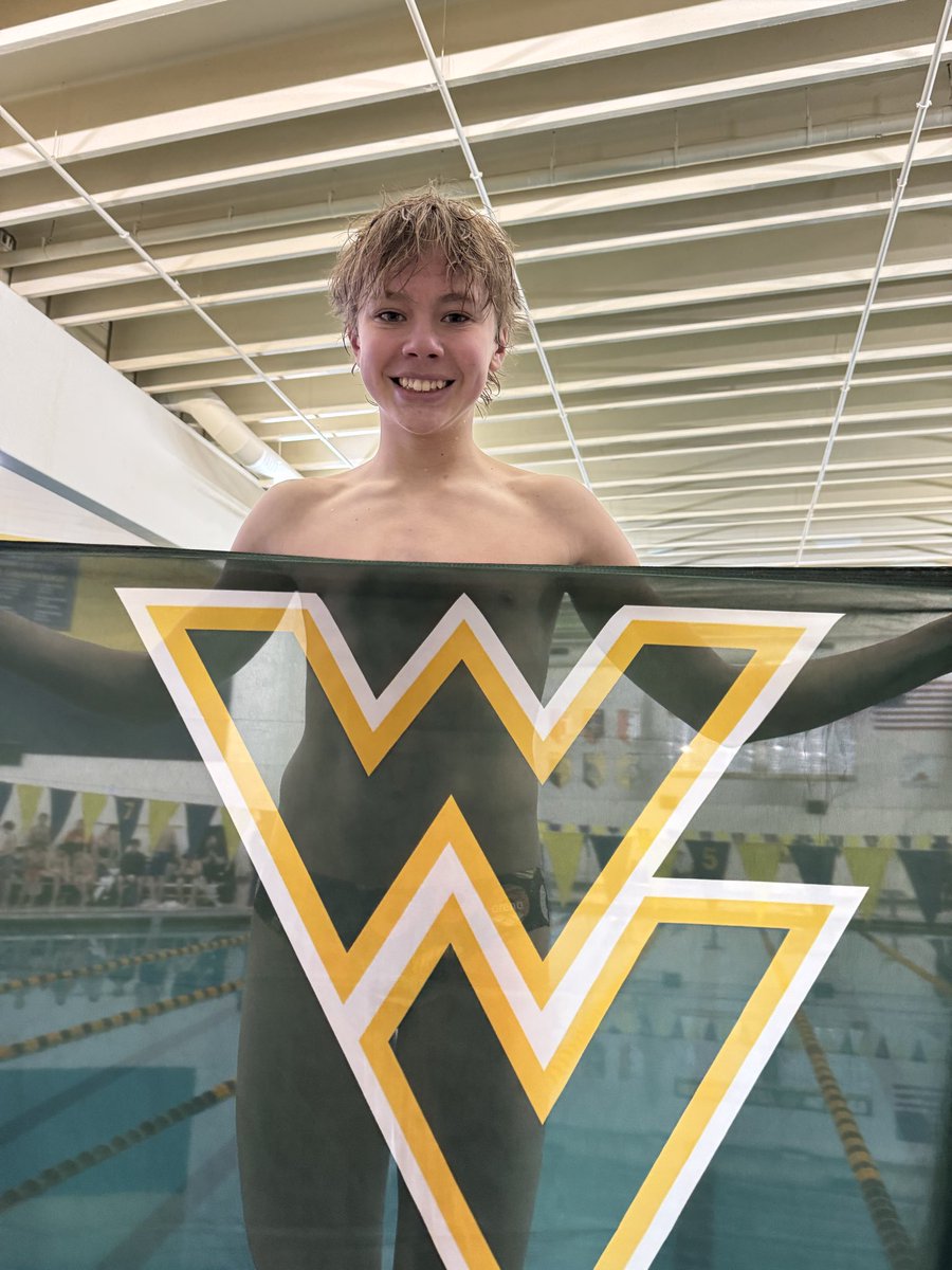 He’s a freshman! 6th for Kaden and 4th for Finley in FS 100 back while Cole was 5th in varsity! Way to go freshmen! <a href="/WaubonsieValley/">Waubonsie Valley HS</a> <a href="/athleticswvhs/">Waubonsie Athletics</a> <a href="/WVHSStipp/">Principal-Jason Stipp</a>