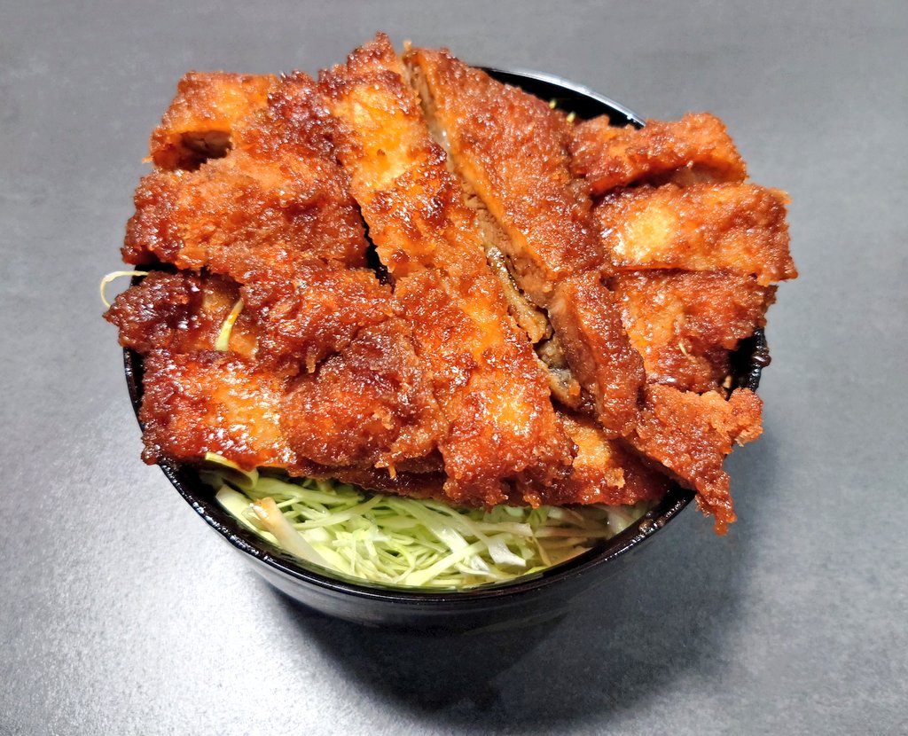 朝から〜ソースカツ丼〜♪