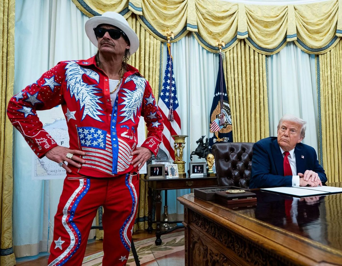 BREAKING: Kid Rock's MAGA music festival gets CANCELLED in South Carolina after too many artists pulled out due to his disgusting politics.

The Republican Party's brand is beyond radioactive....

The so-called "Rock the Country" festival was supposed to run for two days per