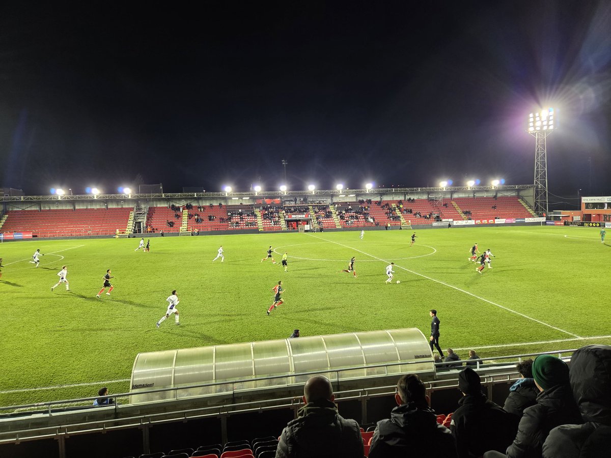 Saturday night back in Belgium as <a href="/RfcSeraing167/">RFC Seraing</a> hosted RSCA futures. The away side scoring a later penalty after being earlier reduced to 10 men to win the game 1-2. 
#Groundhopping