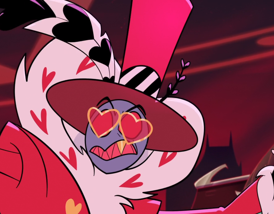 Today's Daily Valentino🦋💕 (Via: Official Season 2) #HazbinHotel