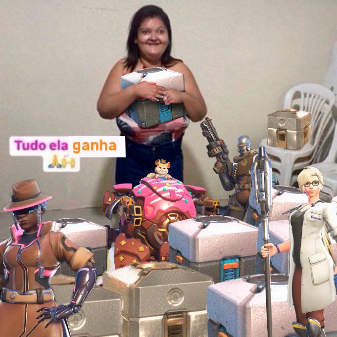 contando os dias para atualização do overwatch para abrir uma lootbox e ganhar essa skinzinha de venture, hog e kiriko colegial aaai 💭💭