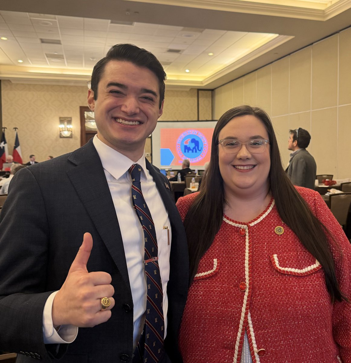 texashannahbeth's tweet image. Such a great Q1 @texasgop meeting! Loved catching up with so many familiar faces and spending time with friends who are all-in for Texas🤠