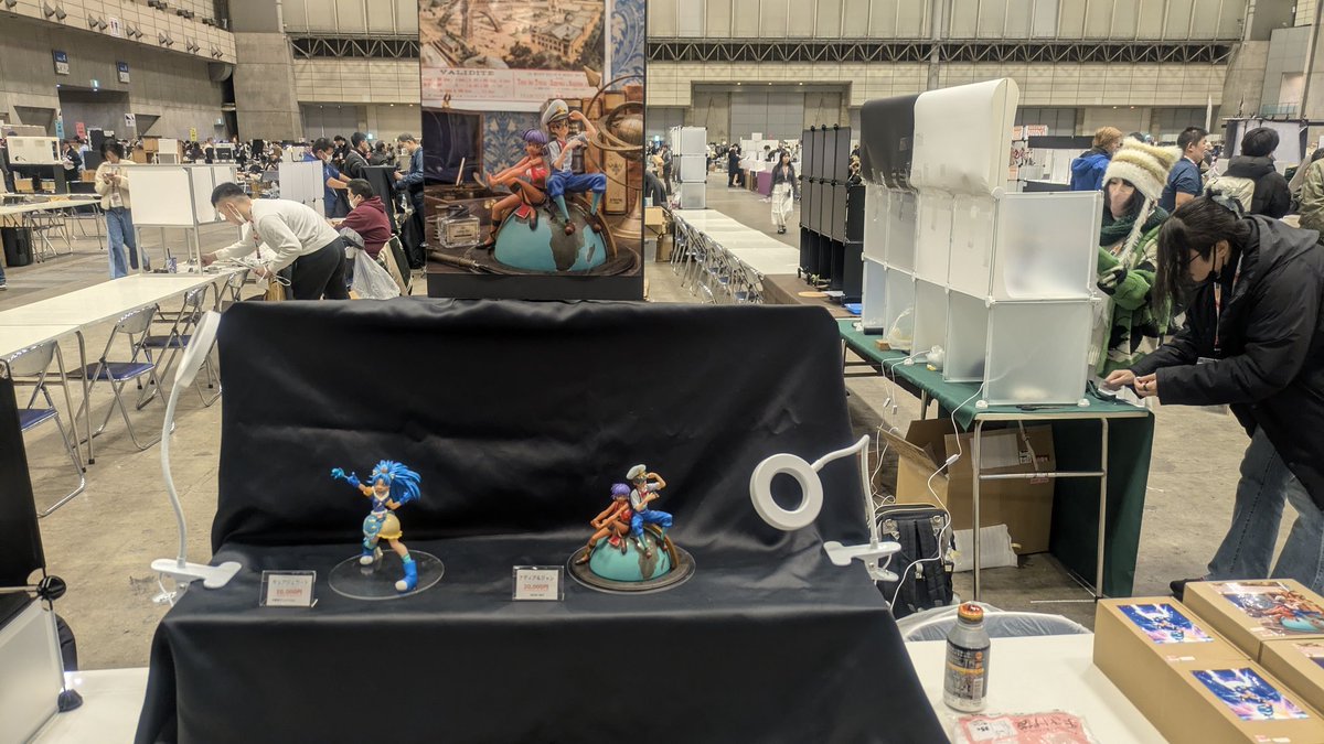 設営完了しました！
足元大変ですが、お越しを
おまちしております!!