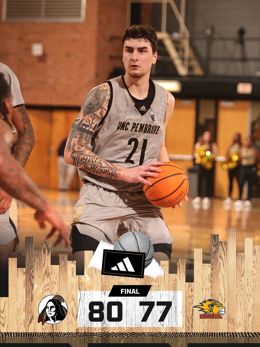 UNCP Men's Basketball tweet media