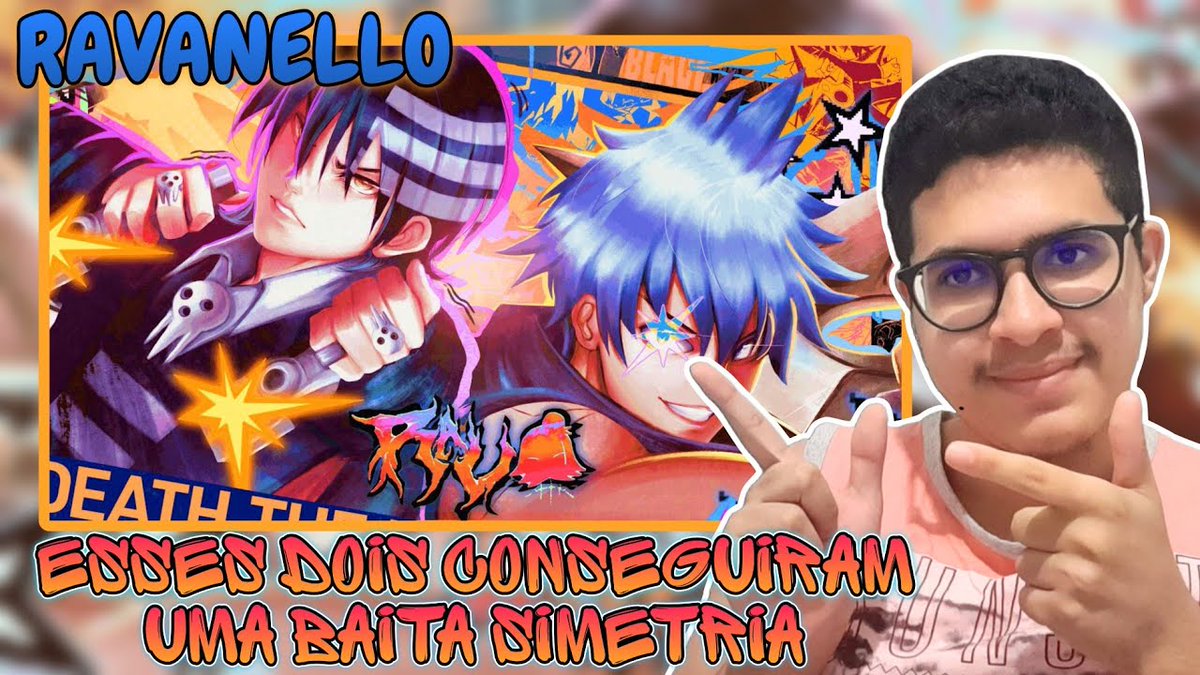 AikawaOficial's tweet photo. REACT | Simetria Estelar | Black☆Star & Death The Kid (Soul Eater) | Ravanello Ft. Hyakki
@Ravanelloh
#aikawareact #react #rapgeek #músicageek #anime #mangá #ravanello #souleater #feat #hyakki #blackstar #deaththekid https://t.co/hTFdaJkqKn