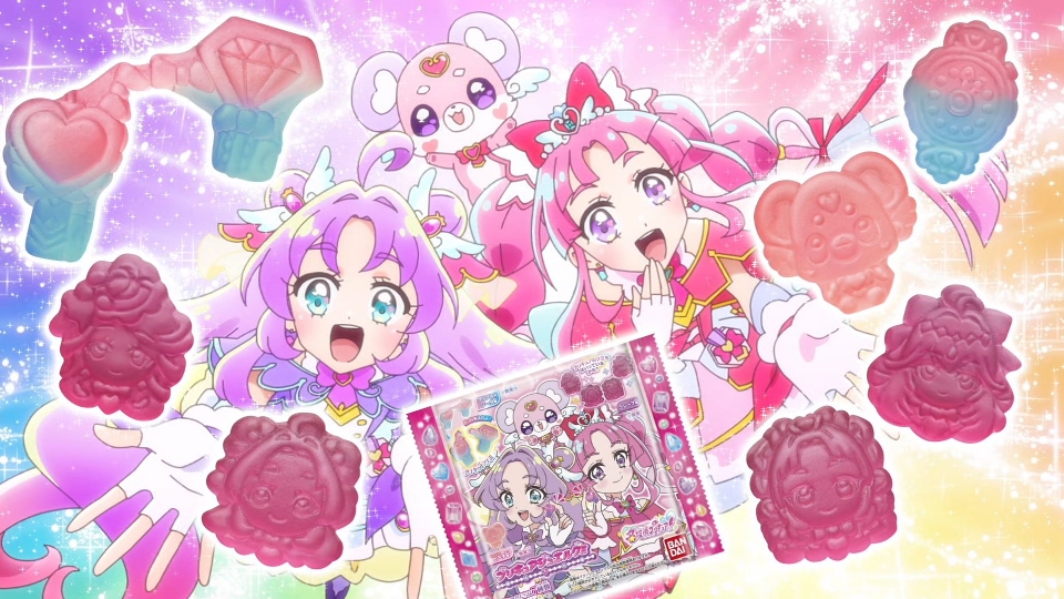 グミのCMもいいですわね #nitiasa #precure 