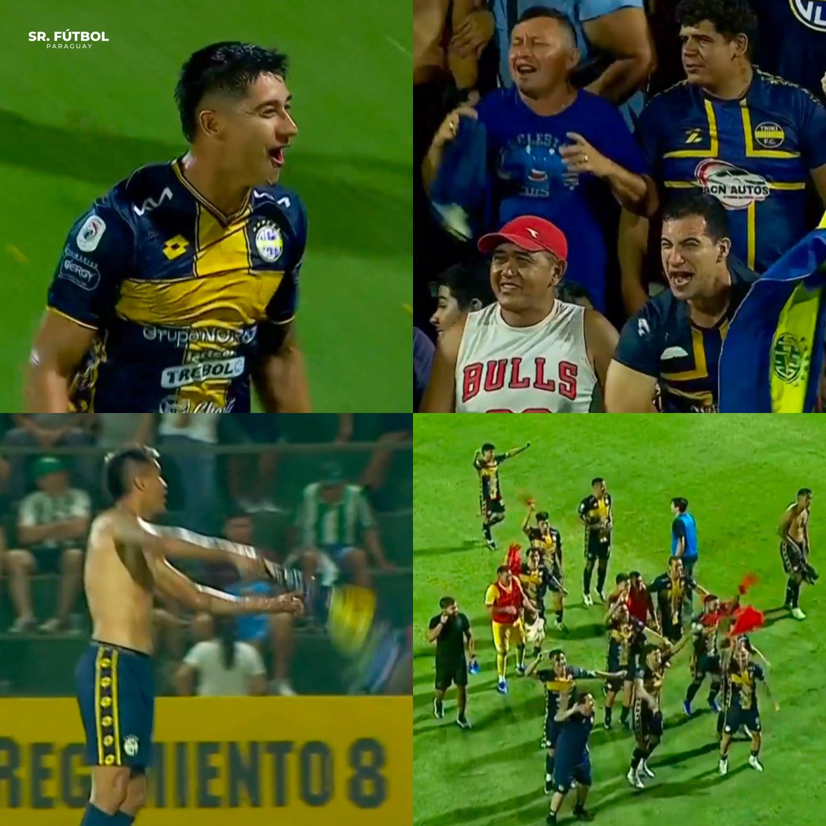Hoy ganó el fútbol paraguayo. Después de mucho tiempo, volvió a disputarse el clásico de Trinidad en la máxima categoría.

Fue victoria agónica del Triki, pero hay que destacar el importantísimo acompañamiento de público que hubo en La Arboleda.

❤️🇵🇾 Qué linda fiesta se vivió.