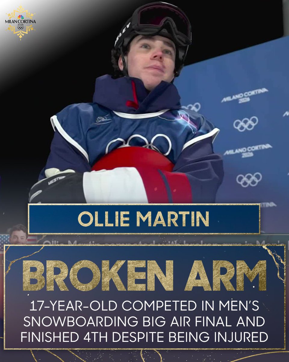 Talk about TOUGHNESS. 😤 #WinterOlympics