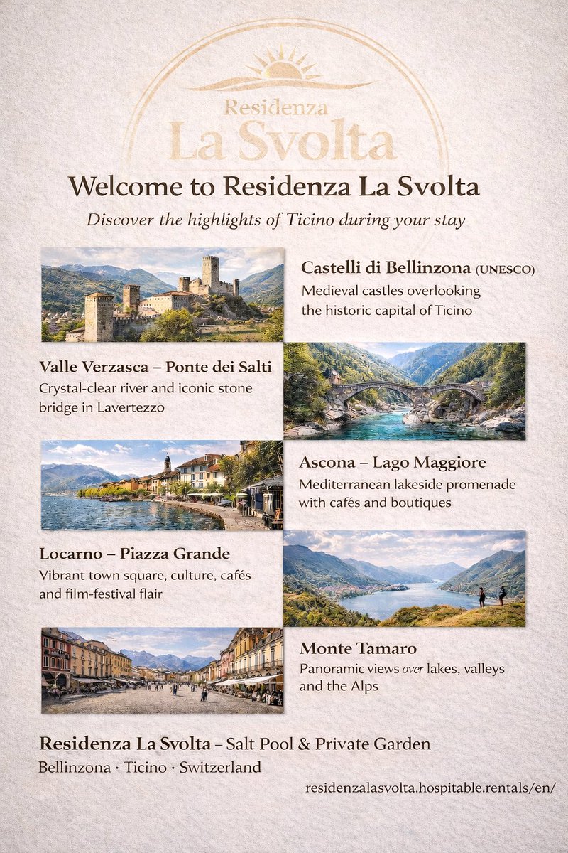 Residenza La Svolta - Salt Pool & Private Garden tweet media