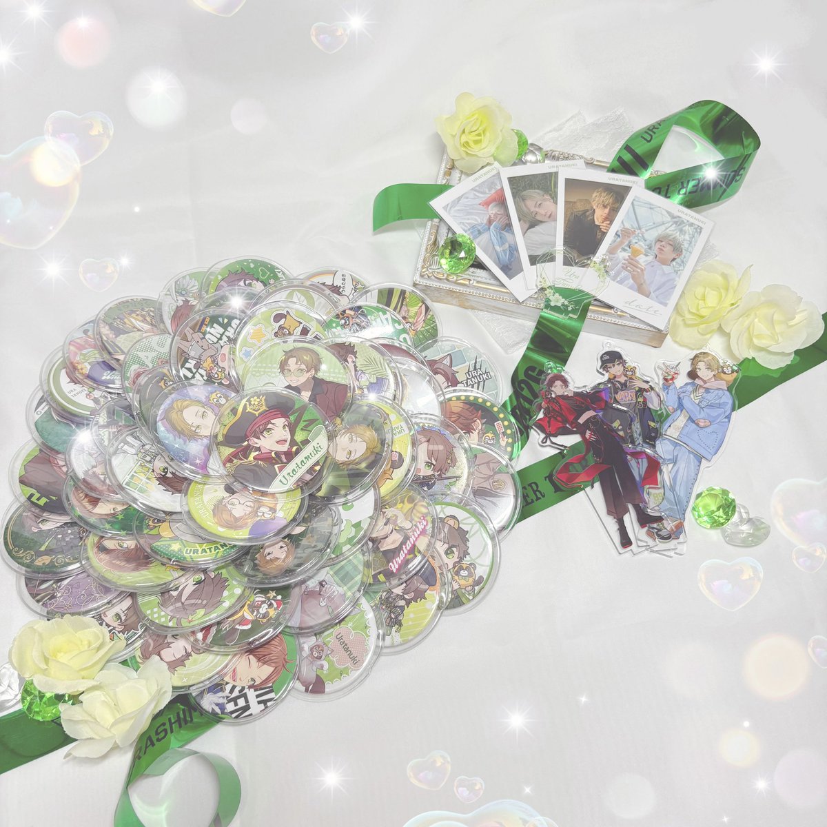 Noshi02_Yuna's tweet photo. うらたん活動17周年おめでとう💚✨

年々ダンスも歌のクオリティが上がってきて、本当に努力の表れだと感じます🥲

そんな素敵なうらたんをこれからも応援し続けます📣💕

でも、頑張りすぎは禁物なので、体を大事にしてね☺️☺️

いつもありがとう🍀
これからも大好きです🫶

#うらたぬき活動17周年 https://t.co/KXBfNF0ME1