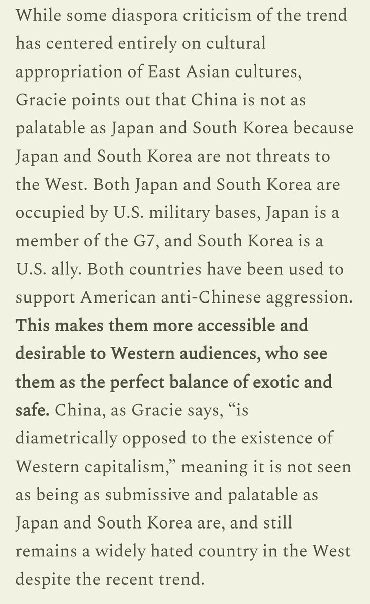 Really good read that breaks down the "chinamaxxing" trend

secretthirdthing.substack.com/p/everyones-ch…