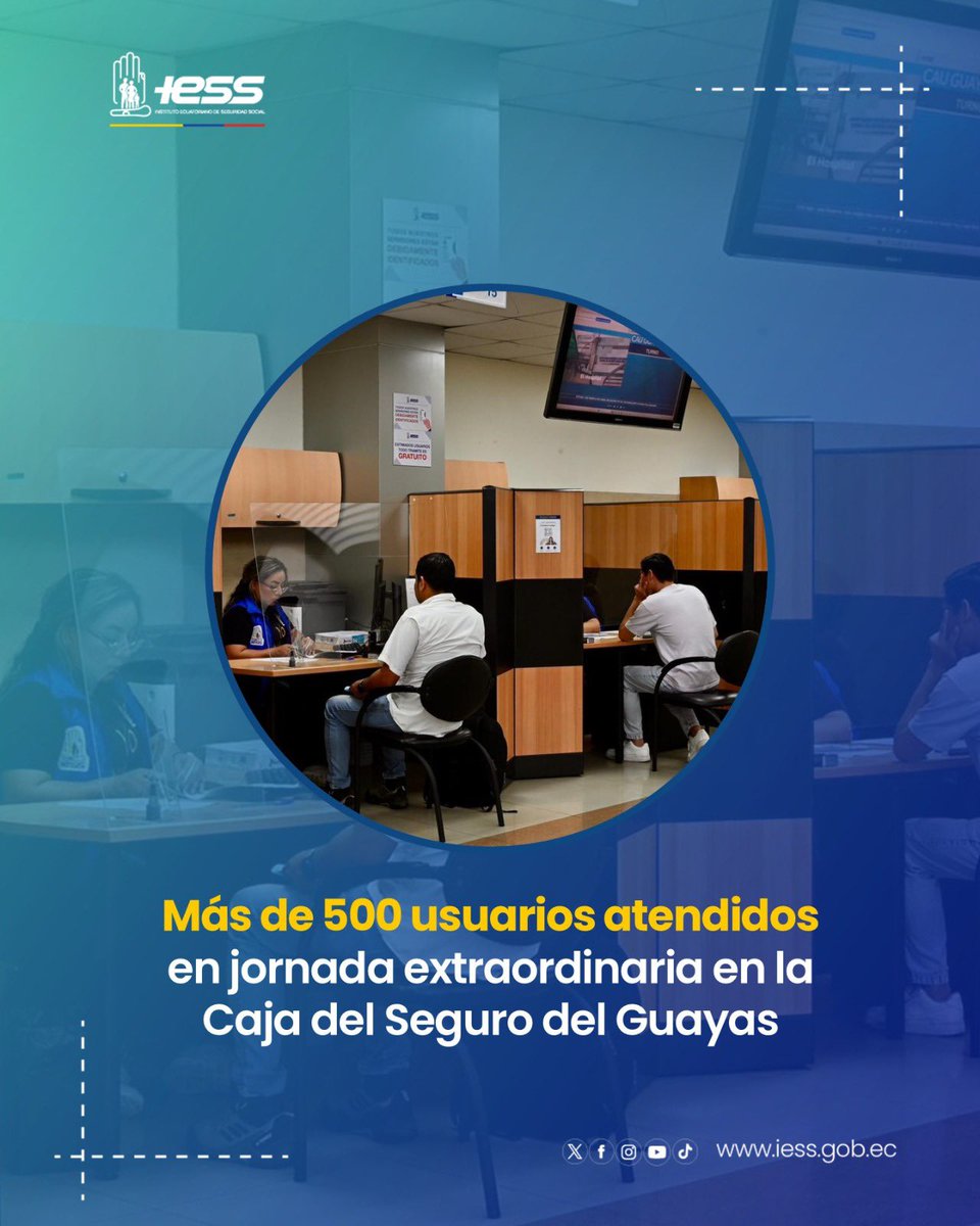 IESSec's tweet photo. #BoletínIESS | Esta iniciativa tiene como objetivo fortalecer la confianza institucional y promover la atención digna, humana y eficiente para afiliados, jubilados, pensionistas y empleadores.

Detalles ➡️ https://t.co/jyDR6gvTvx https://t.co/YTbIQCCzeU