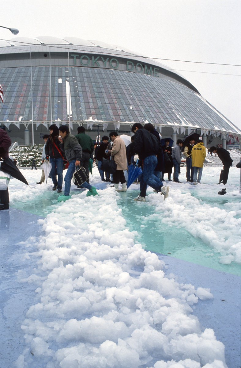 これは…こけら落としの巨人ー阪神戦（オープン戦）でしょうか？