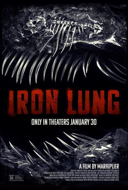 Super Excited to see this!! I’ve heard nothing but good things!! #IronLungMovie <a href="/markiplier/">Mark</a>