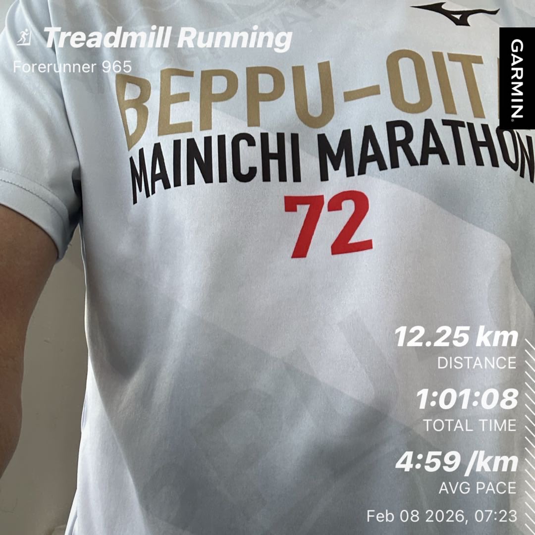 KWashizawa's tweet photo. #garmin #beatyesterday #finishSTRONG #BostonMarathon  #炭平コーポレーション #adidas #adizero #adios8 #treadmill https://t.co/1kWWYiiLnJ