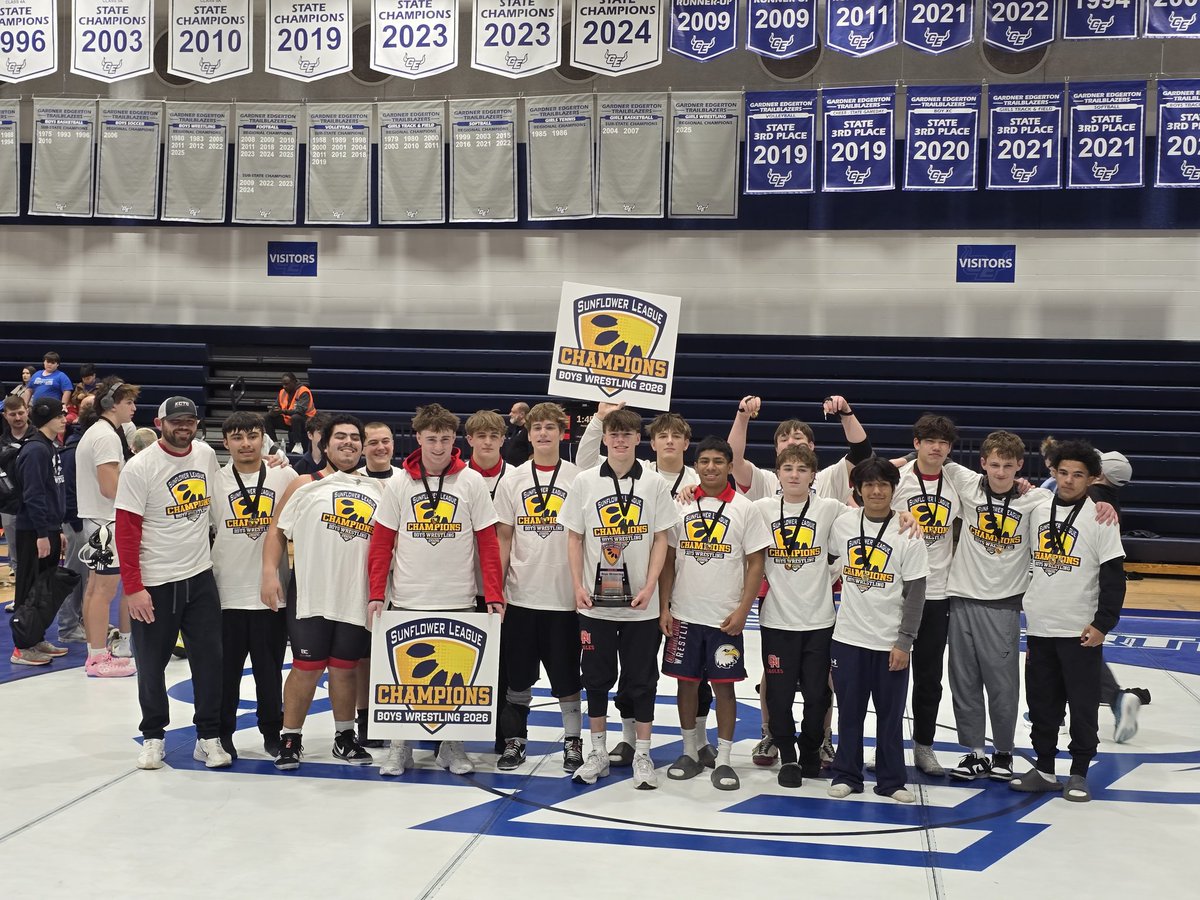 Kylakeith13's tweet photo. Olathe north sunflower league champs! https://t.co/Qw1q6Exo63
