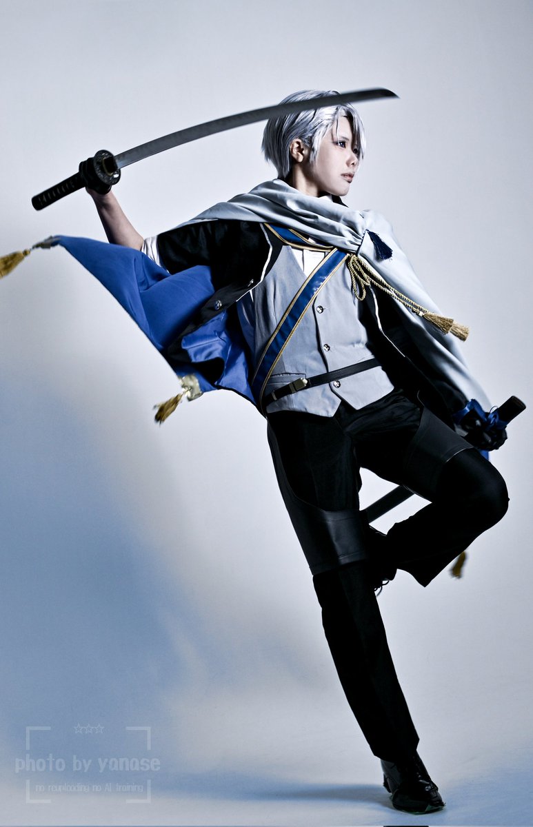 ⚠コスプレ/刀剣乱舞
撮らせて頂きました
.

舞うように

.
山姥切長義:<a href="/petitmaiden/">こゐと</a> 
📸:柳瀬

 #yanase_photo