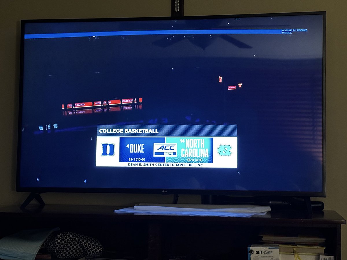 Clash of the titans! 🏀 <a href="/UNC_Basketball/">Carolina Basketball</a> <a href="/DukeMBB/">Duke Men’s Basketball</a>