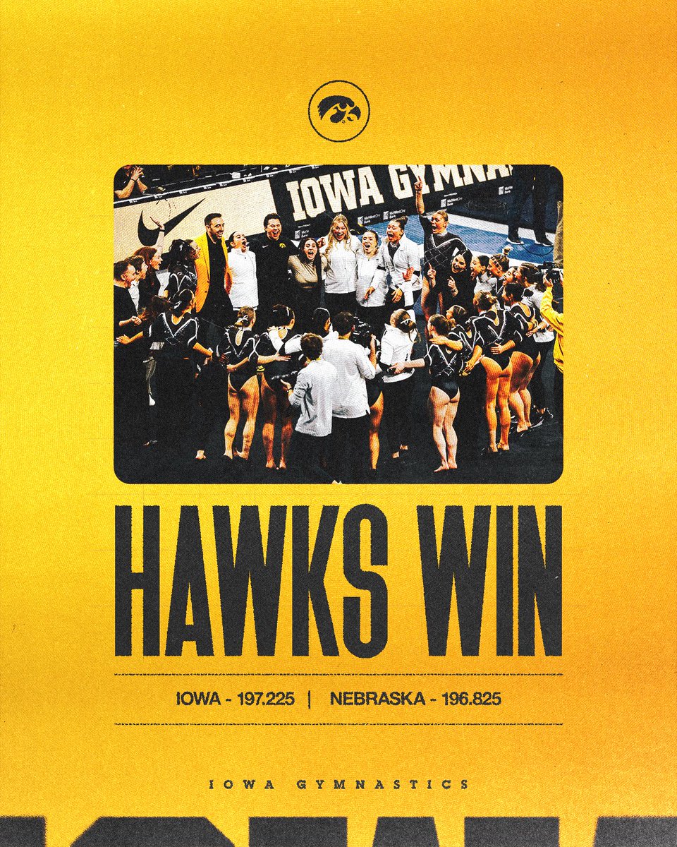 Iowa Gymnastics tweet media