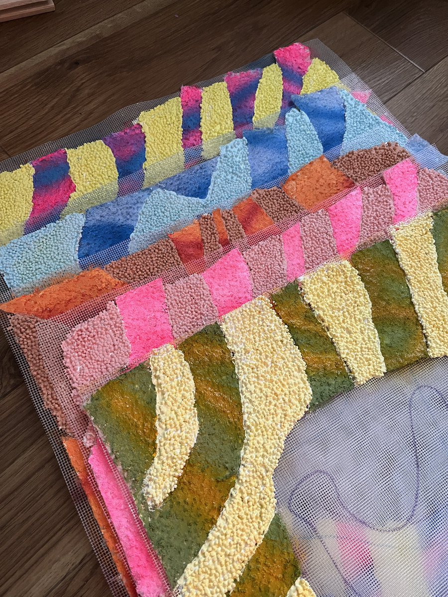 🎨 Getting ready for Madrid!🇪🇸
#wip #painting