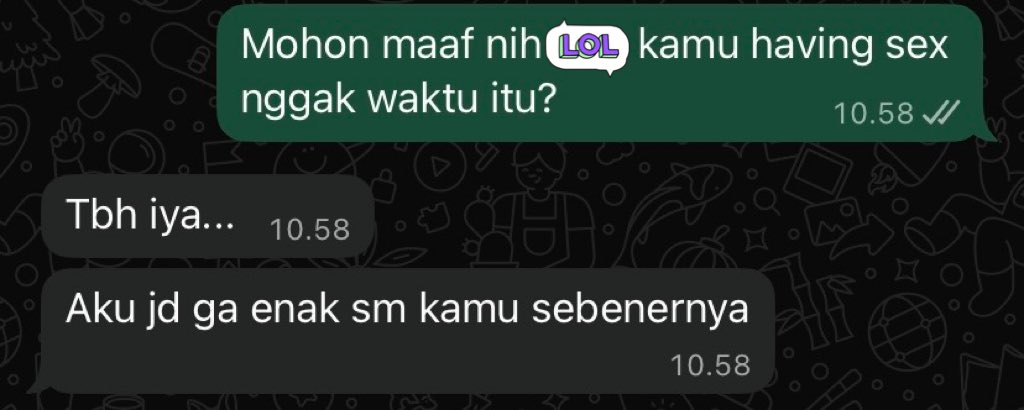karieebee's tweet photo. Nyesek banget dapat fakta ketika udah putus 😭🥲 anjing bangett https://t.co/dvFJ2r9UDX