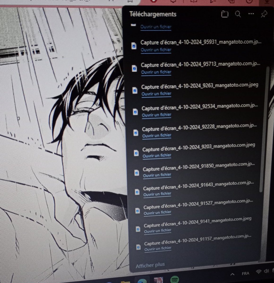 la meuf est gourmande