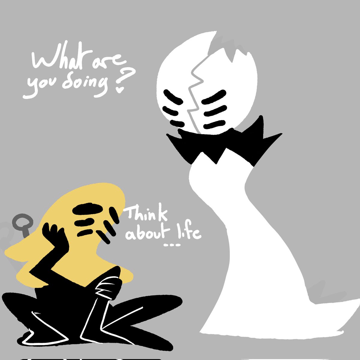 CreaManif03's tweet photo. I don't know what I'm doing, I did this in 5min, I don't know how to draw the girls and I'm pretty sure I made a mistake meh
#silksong #firstsin #widow #fswidow https://t.co/etGx7Rqi6Y