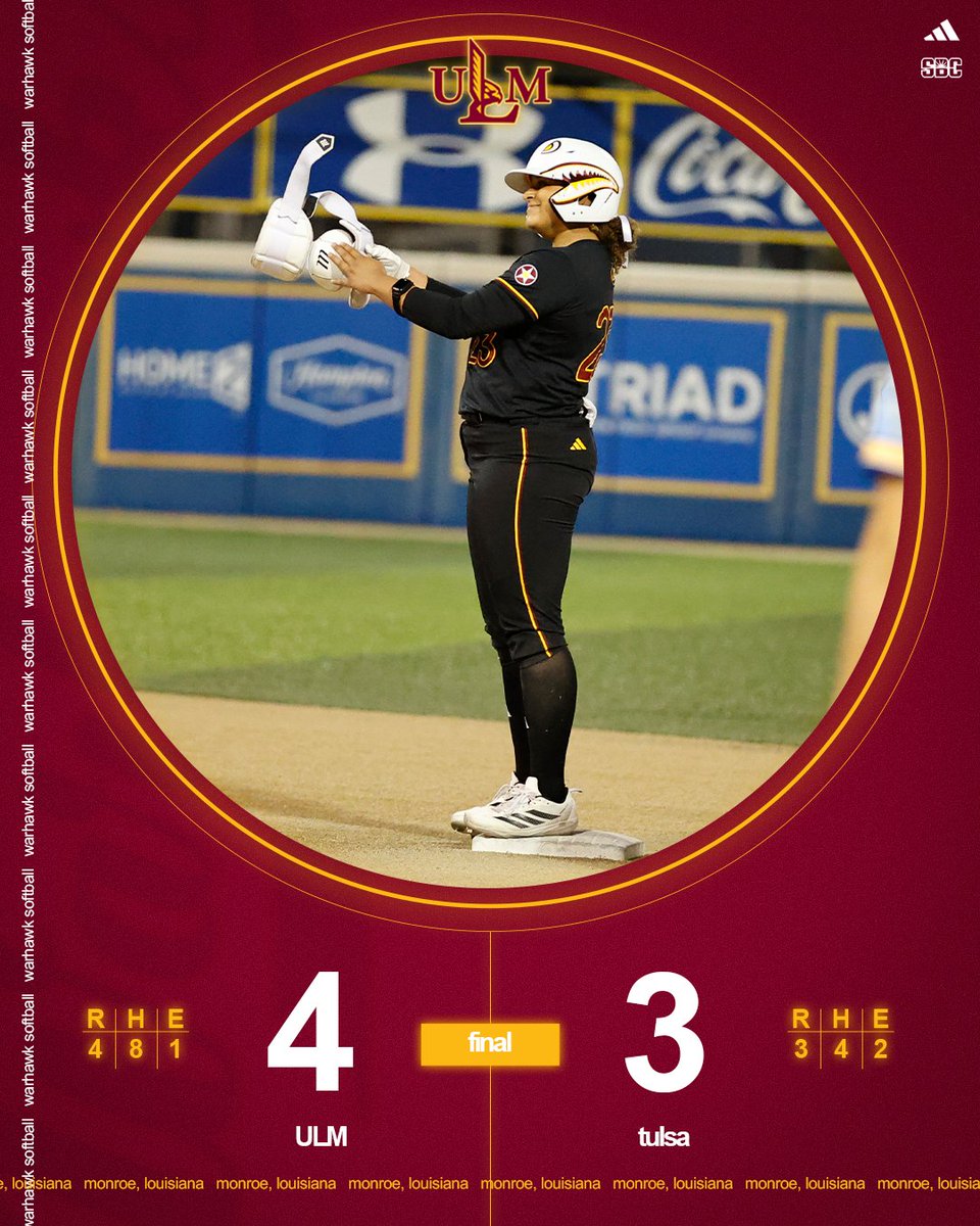 ULM Softball tweet media