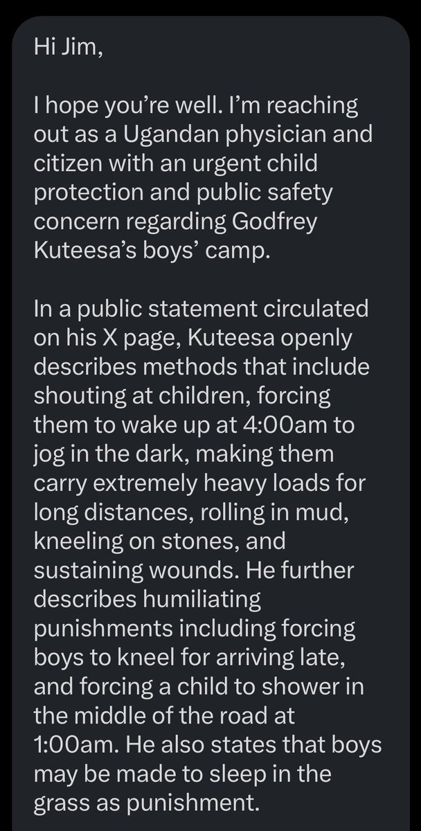 Jim Spire Ssentongo tweet media