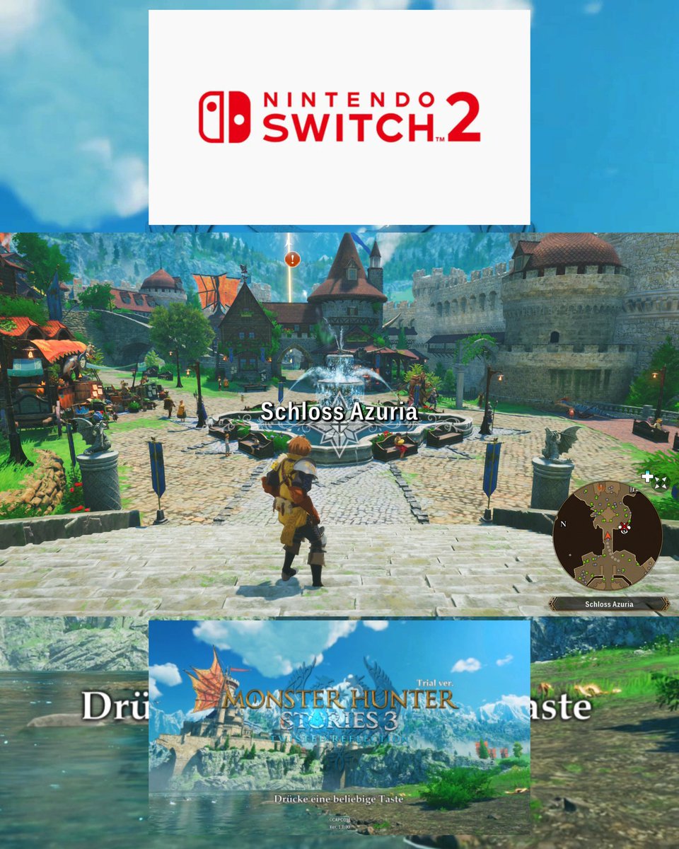 Dennis_RPGKING's tweet photo. #NintendoSwitch2 #MonsterHunterStories3 #Trialversion Spieltagebuch Update: Schloss Azuria, Sonnblüten-Ebene, Seuchensteinwald und Aschepass Siehe Bilder Yeah🙂 https://t.co/WuDYP2ab32