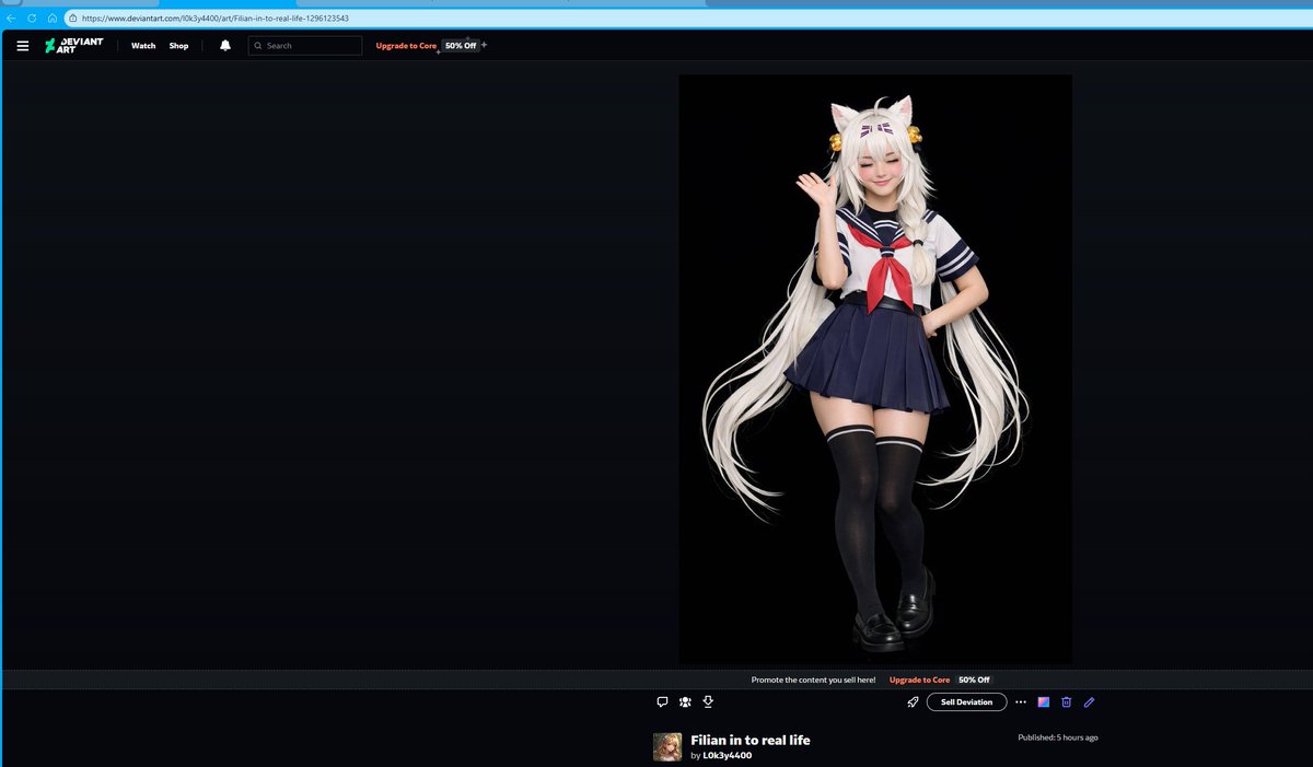 So hear is Chachayourvmom and filian in real live that i made with ai