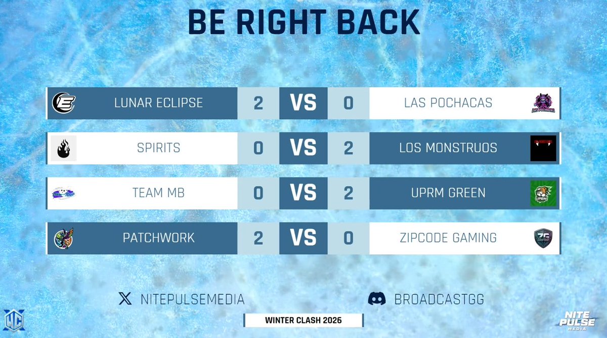 Winter Clash 2026 🔜🏆 tweet media