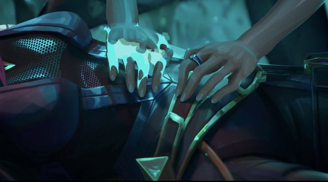 rnyxff's tweet image. Ur telling me she used the last bits of her life to heal REYNA. i can't i can't they love each other sm