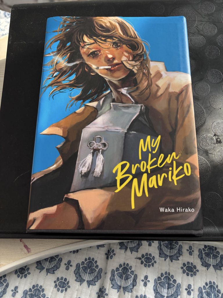TheInkTest's tweet image. Look what I found in the free books section at my college department! 

I’ve heard people mention My Broken Mariko here and there so Im interested to finally check it out