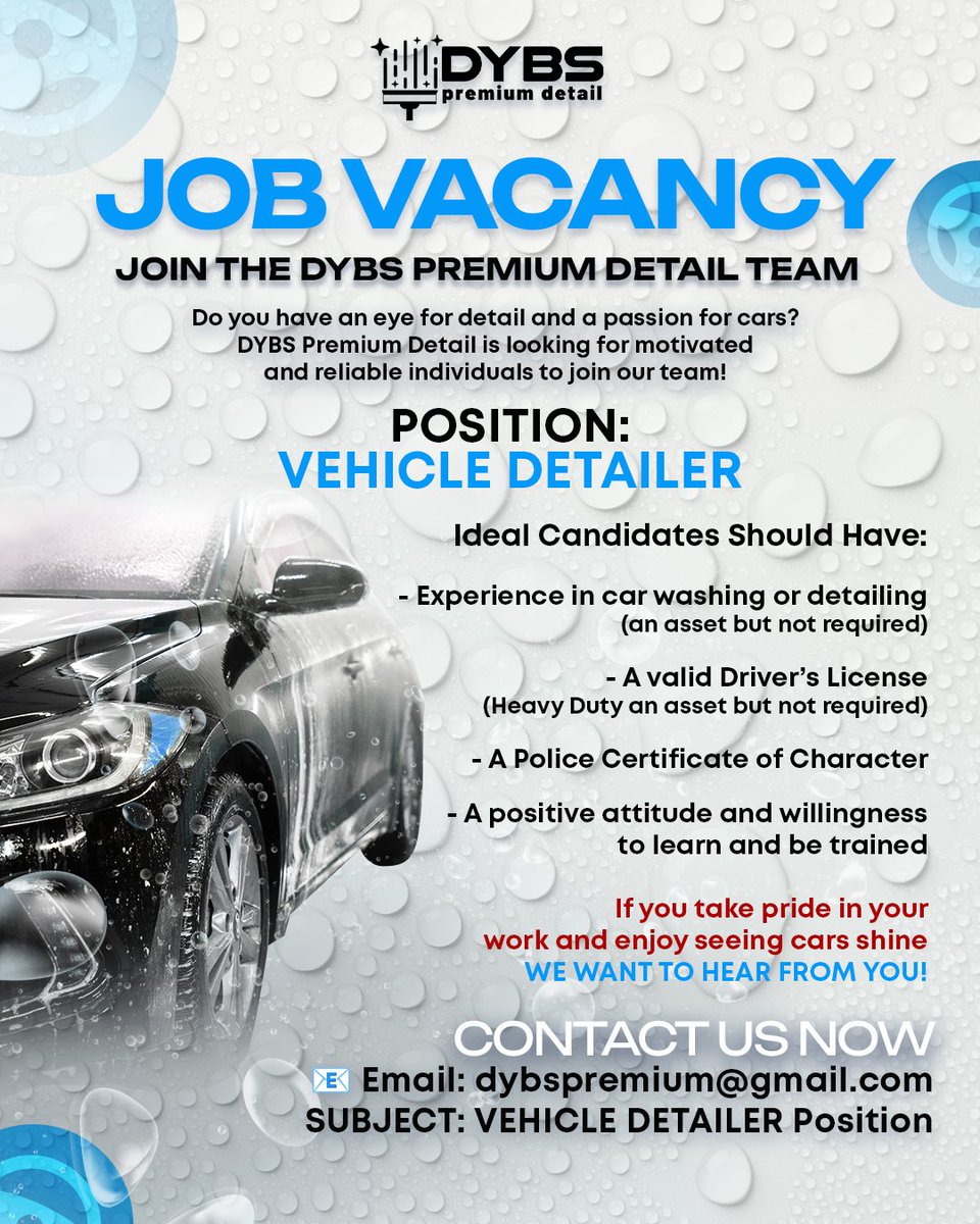 Looking to add to the team: position available.