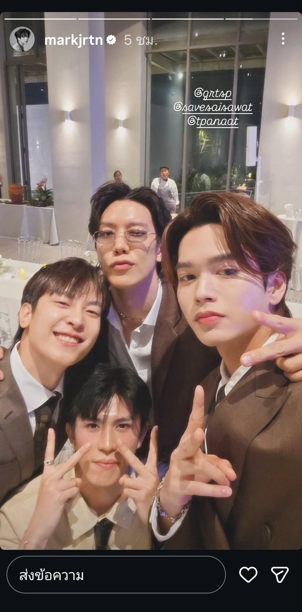 BeawLaliT's tweet photo. นี่น่าจะเป็นครั้งแรกเลยมั้งที่ฮีอัพสตอรี่เรื่องส่วนตัวเยอะขนาดนี้ตั้งแต่ที่ชั้นรู้จักฮีมา ดีใจกับเพื่อนมากเลยสินะ
#markjrtn #meanvorrapath https://t.co/HmIWcvMf01