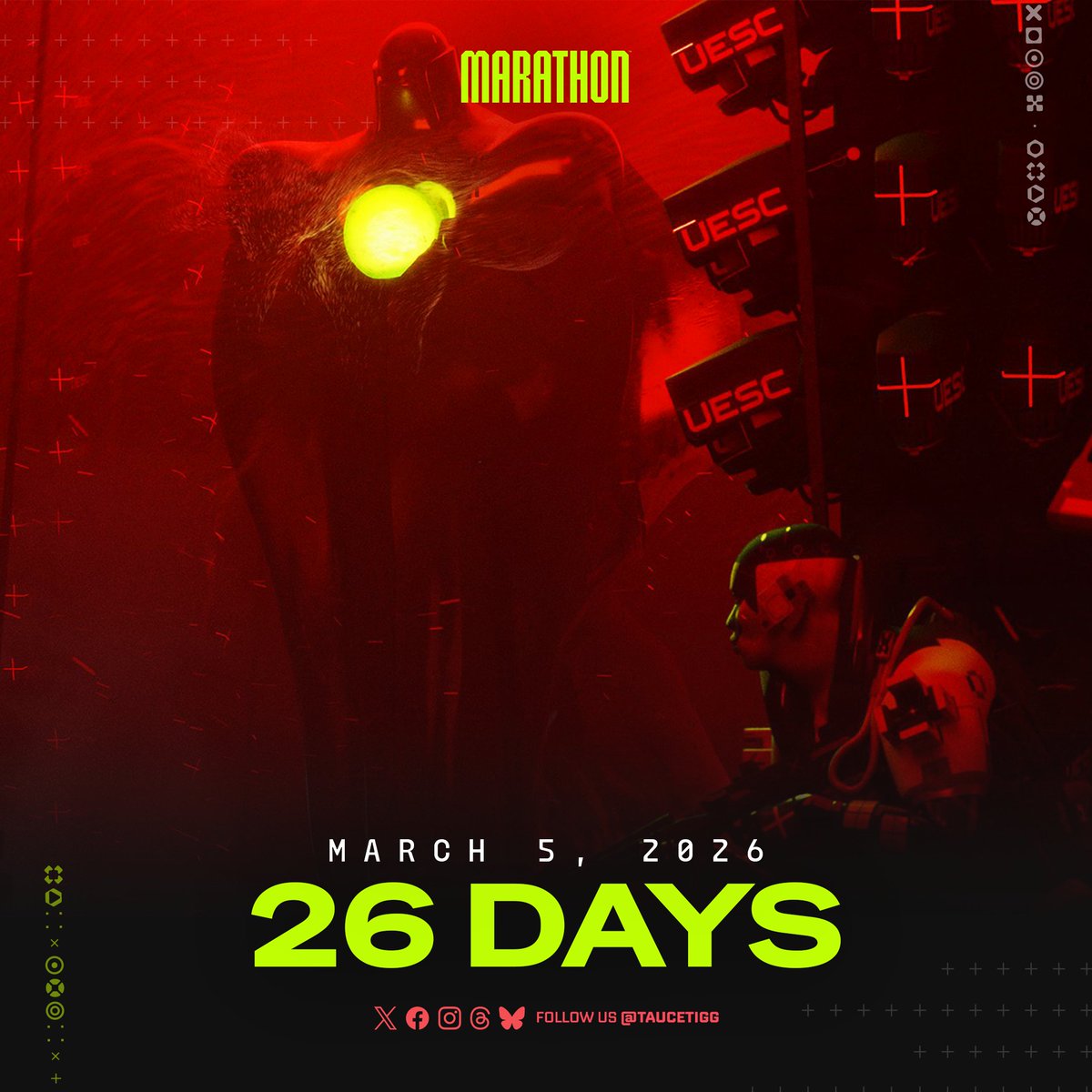TauCetiGG's tweet photo. 26 Days. #Marathon https://t.co/QMJktIARex