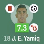 El re-debut de El Yamiq con el <a href="/RealZaragoza/">Real Zaragoza</a>:

- 26' Marca el 1-0
- 55' Marca en propia el 1-1
- 93' Expulsado con roja directa

😳