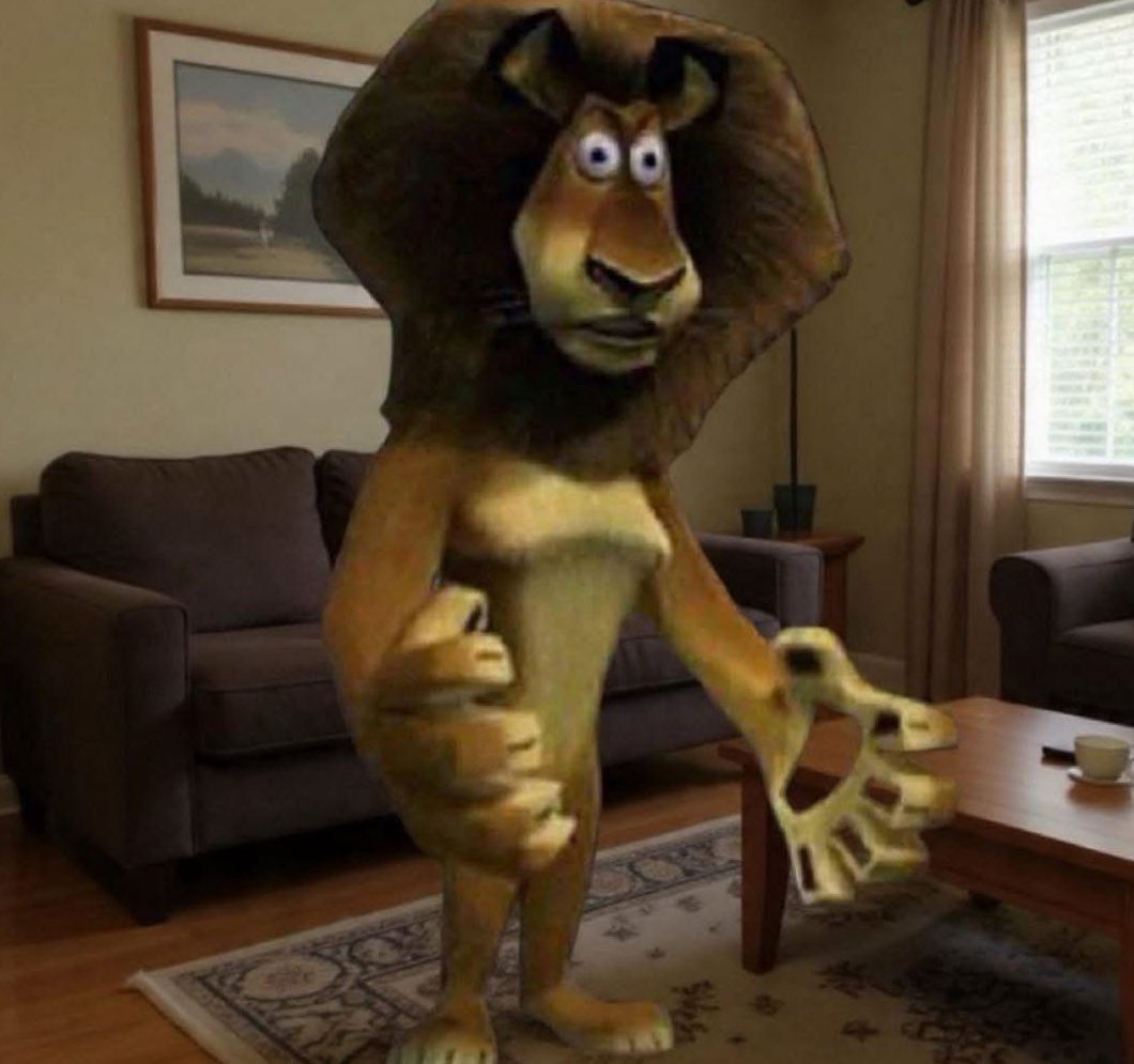 My mom: Look me in the eyes and if you laugh it's because you're lying

My mom: