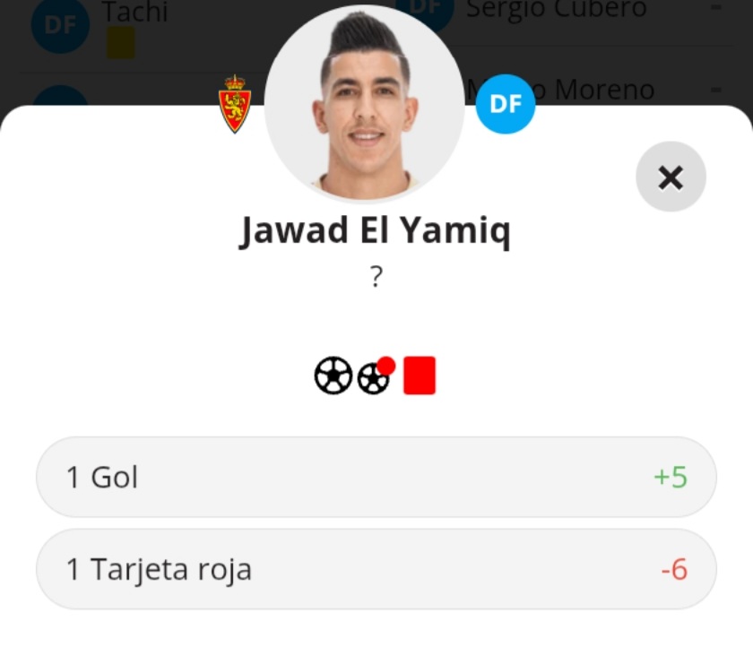 biwenger's tweet image. El Yamiq regresaba al Real Zaragoza, y en su redebut ha hecho honor a lo que es la Liga Hypertensiones