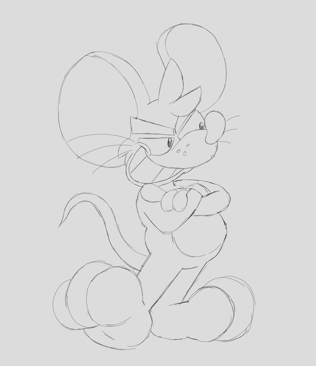 Just a random Grey warmup sketch.