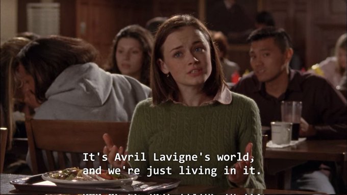 RDLee's tweet image. ACKTSHUALLY.... @AvrilLavigne would beg to differ... 😬