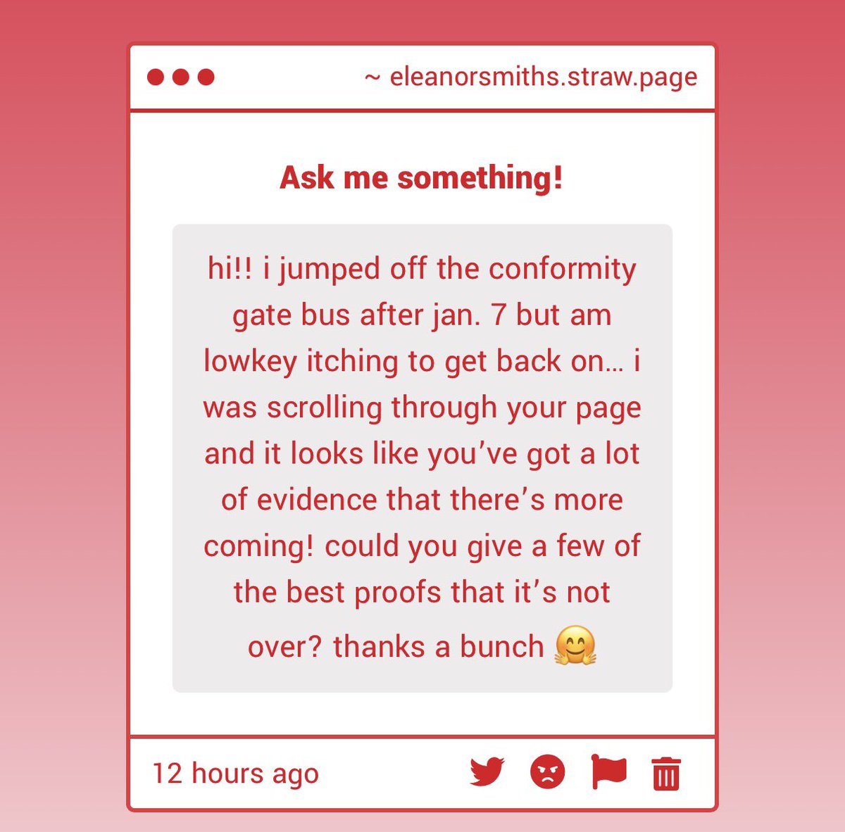 nightphanges's tweet image. pls get back on!! trust i wouldn’t tell people to if i didn’t believe with my whole heart that we were getting more. look into #wsqksync , #cokegate , and in general keep an eye on my acct, i try to post or rt every big proof