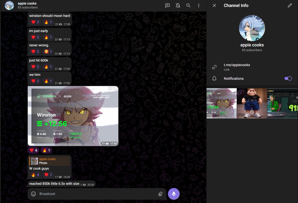 appiesol_'s tweet image. Hit another W in appie cooks

join up if u want free plays and free money lol 🤑

doing daily recaps from calls and everything 

t.me/+1ZoWjT7qDho5Y…