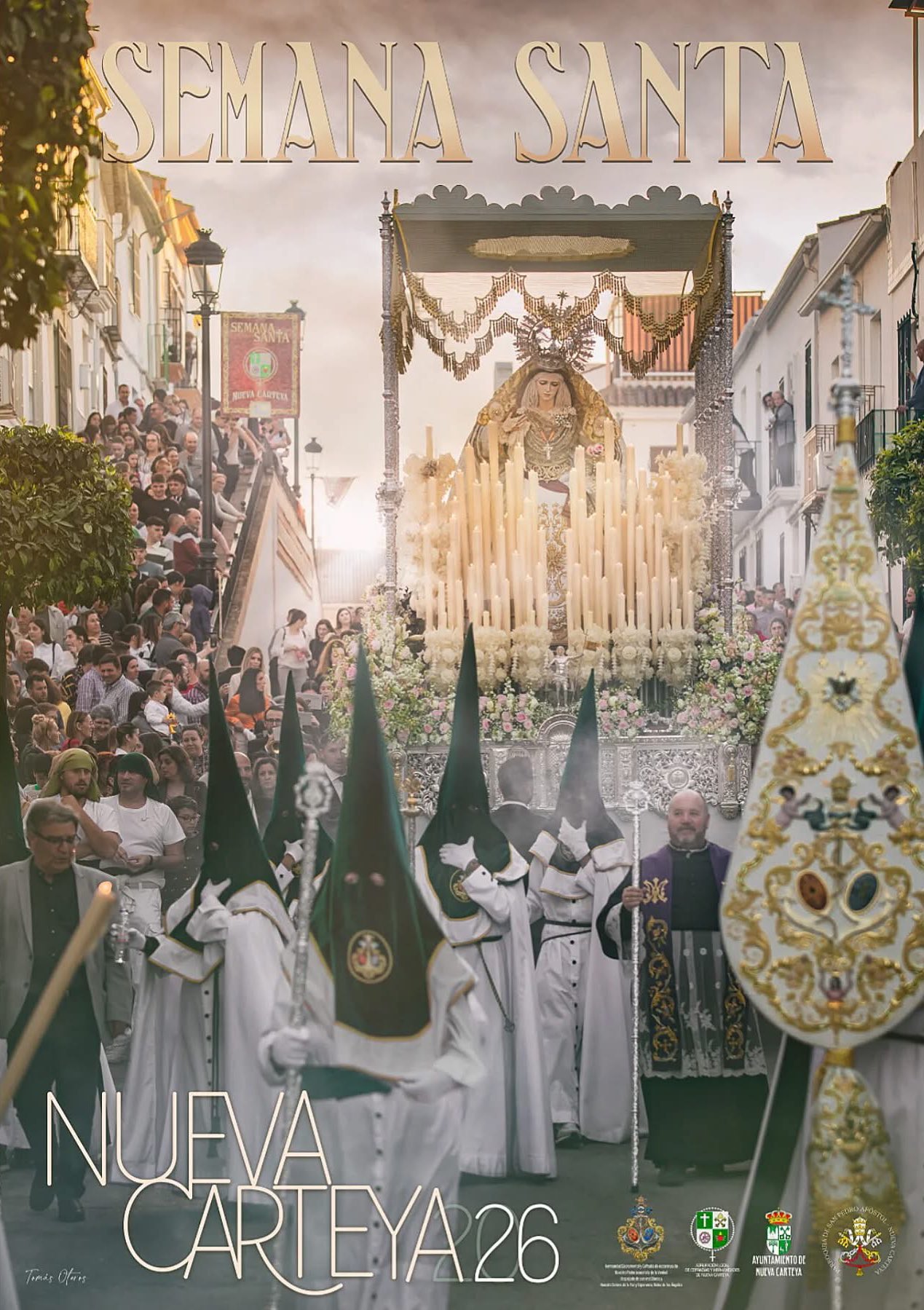 Horarios e Itinerarios de las Procesiones de la Semana Santa de Nueva Carteya (Córdoba) 2026